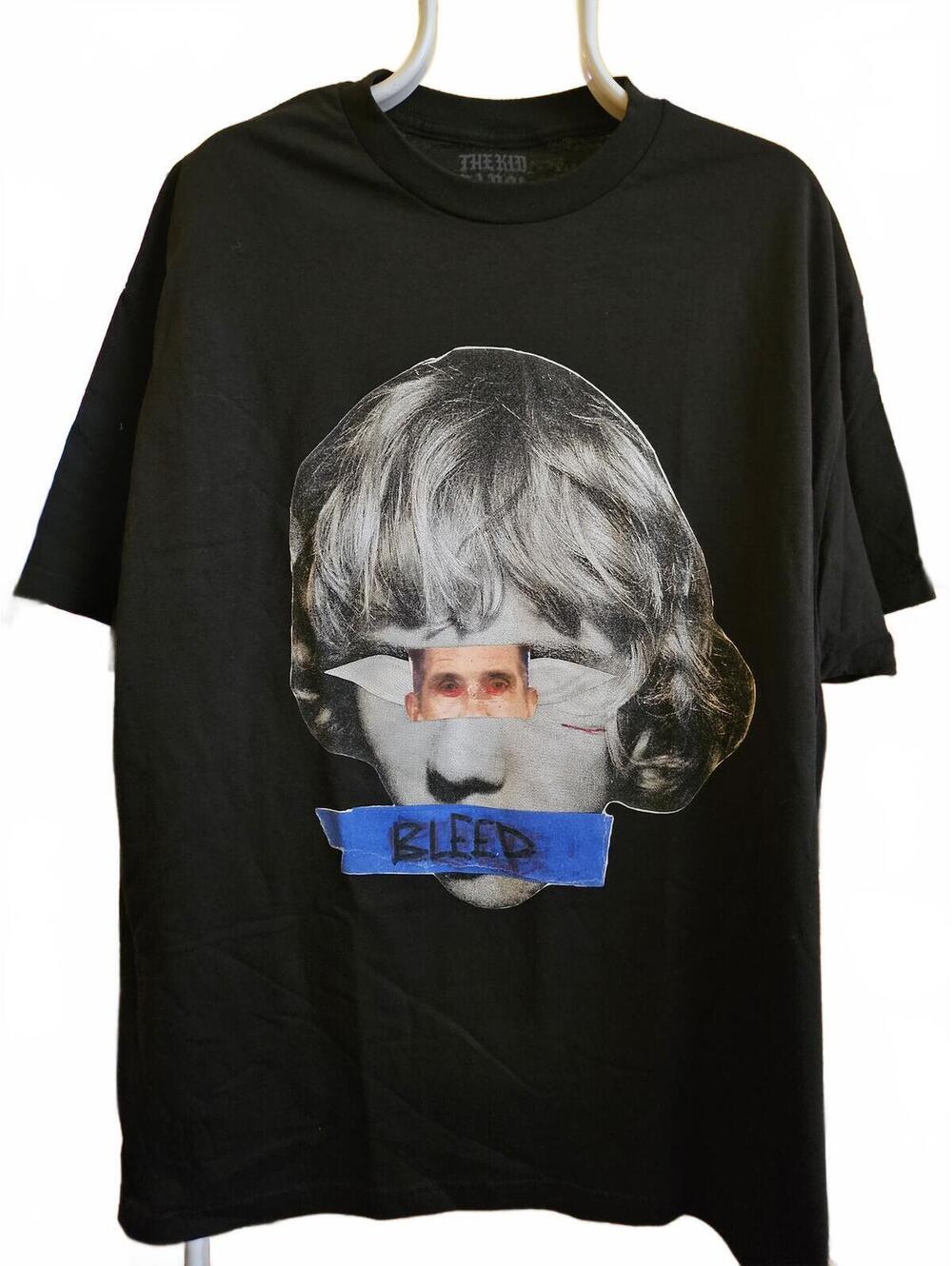 The Kid Laroi Bleed Single Graphic Music Inspired Black T-Shirt XL - NWOT